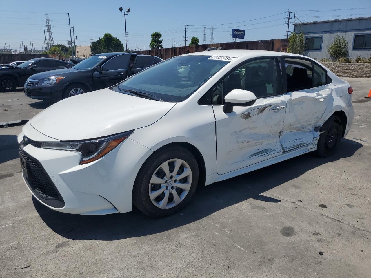 2022 TOYOTA COROLLA LE VIN:JTDEPMAE3NJ201993