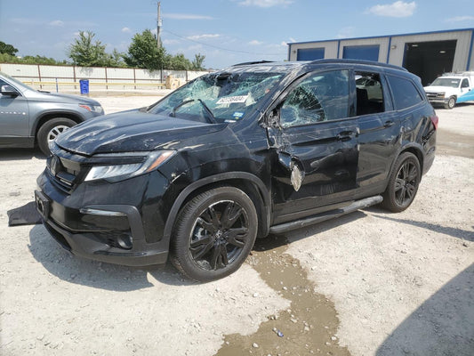 2022 HONDA PILOT BLACK VIN:5FNYF6H78NB031401