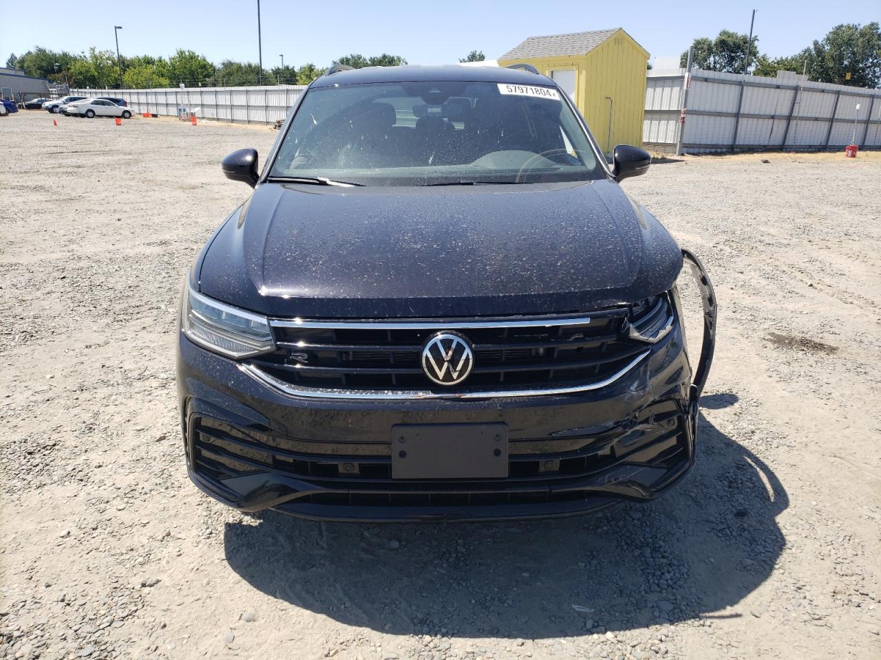 2022 VOLKSWAGEN TIGUAN SE R-LINE BLACK VIN:3VVCB7AXXNM034268