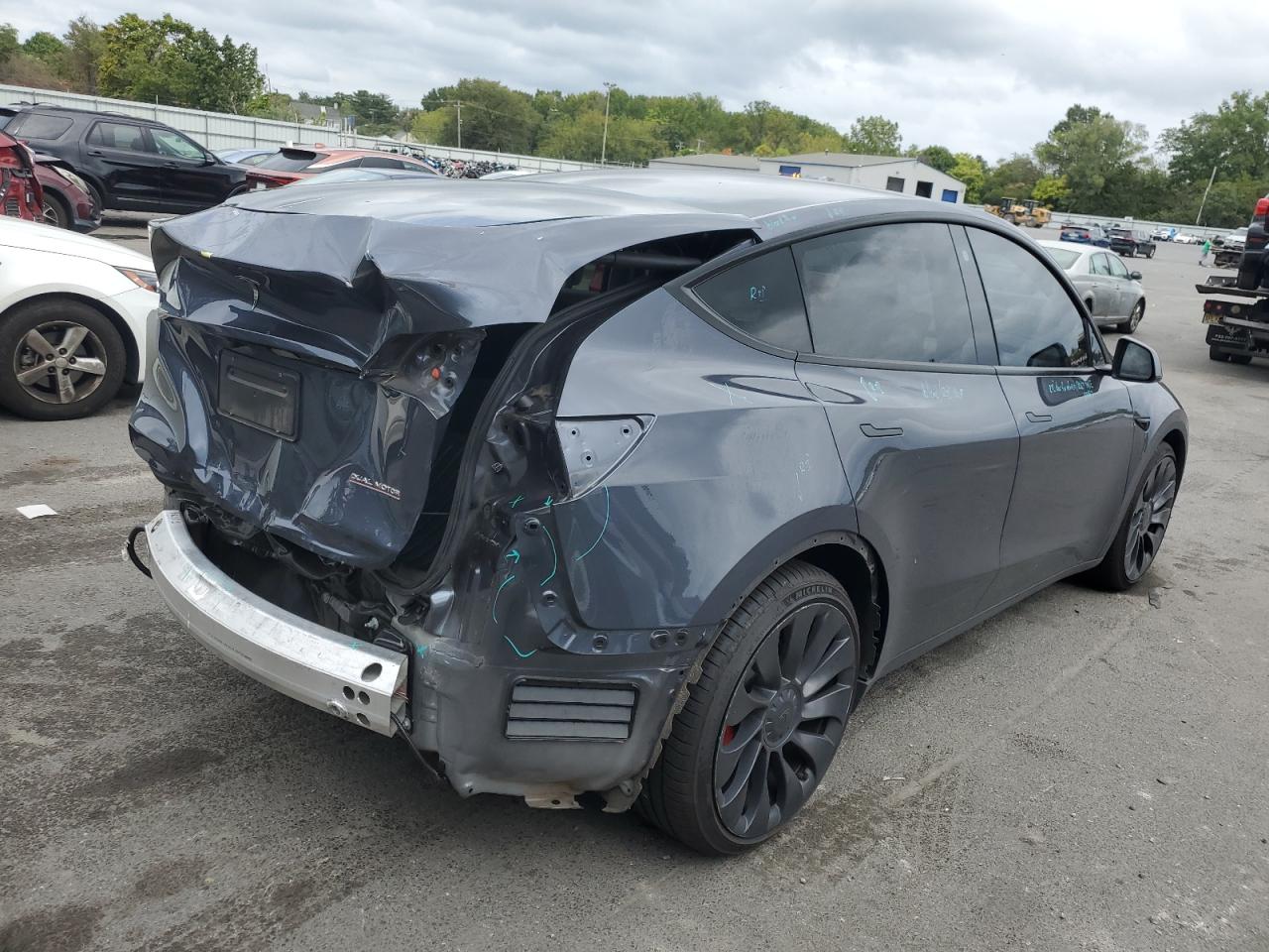 2023 TESLA MODEL Y  VIN:7SAYGDEF1PF767969