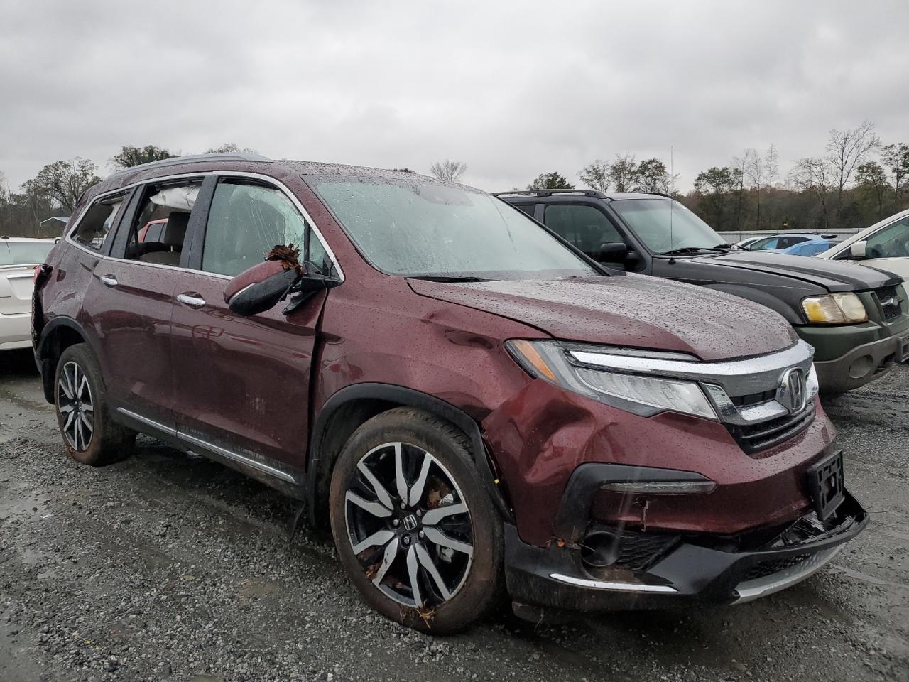 2022 HONDA PILOT TOURING VIN:5FNYF5H62NB003062