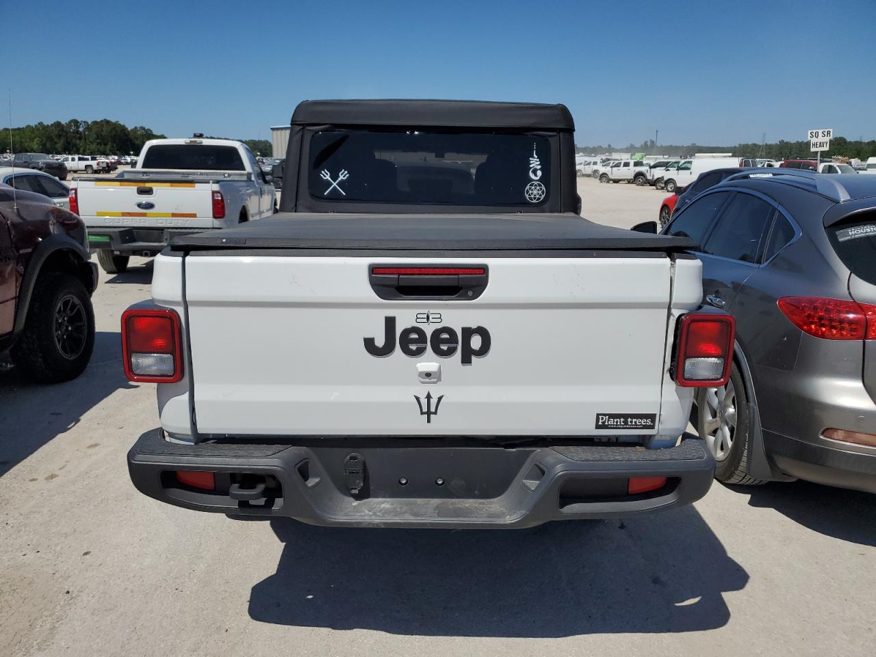 2023 JEEP GLADIATOR SPORT VIN:1C6HJTAG1PL552202