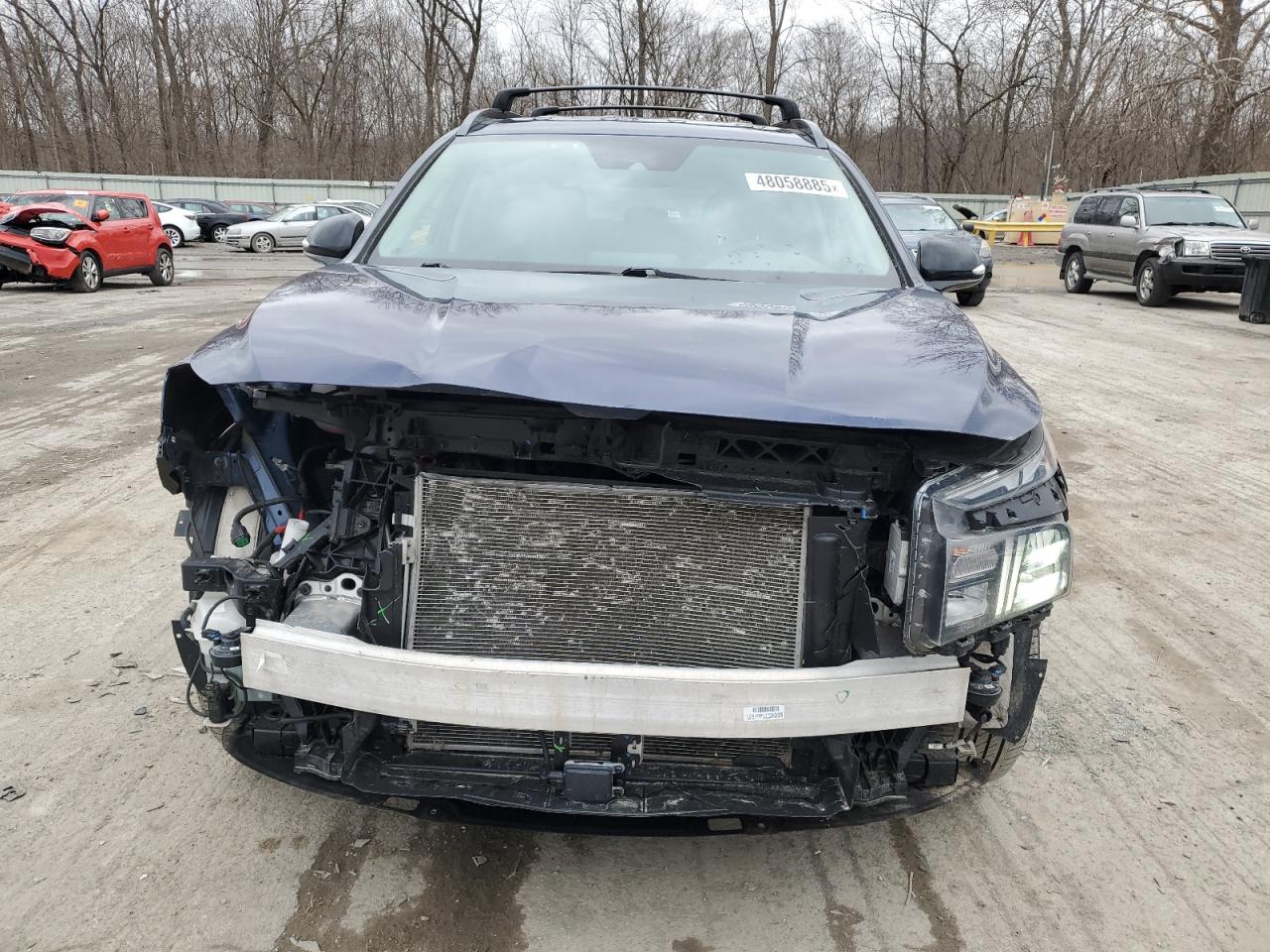 2022 HYUNDAI SANTA FE SEL VIN:5NMS6DAJ2NH480264