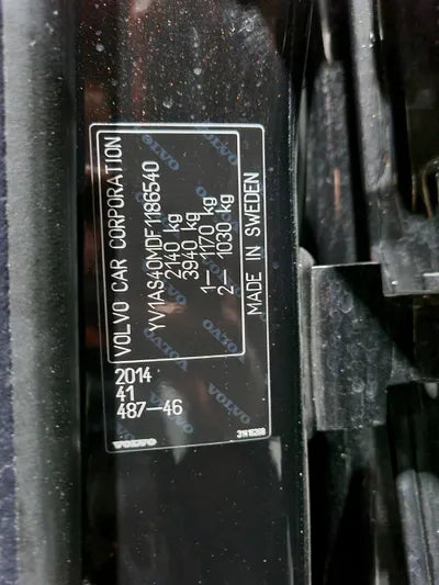 2015 Volvo S80 YV1AS40MDF1186540 VIN:YV1AS40MDF1186540