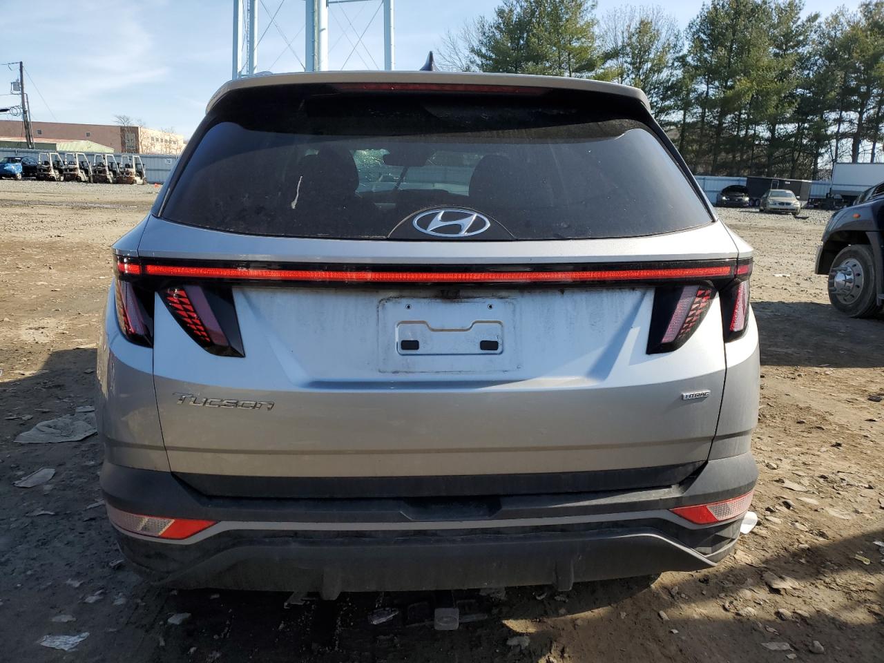 2022 HYUNDAI TUCSON SEL VIN:5NMJBCAE0NH095595