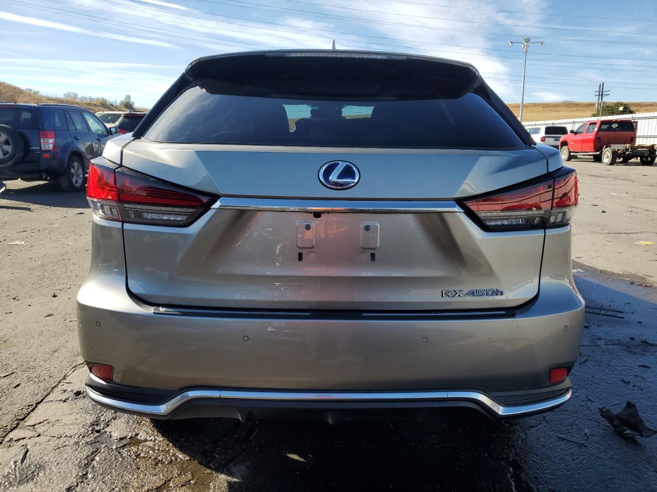 2022 LEXUS RX 450H VIN:2T2JGMDA0NC083321