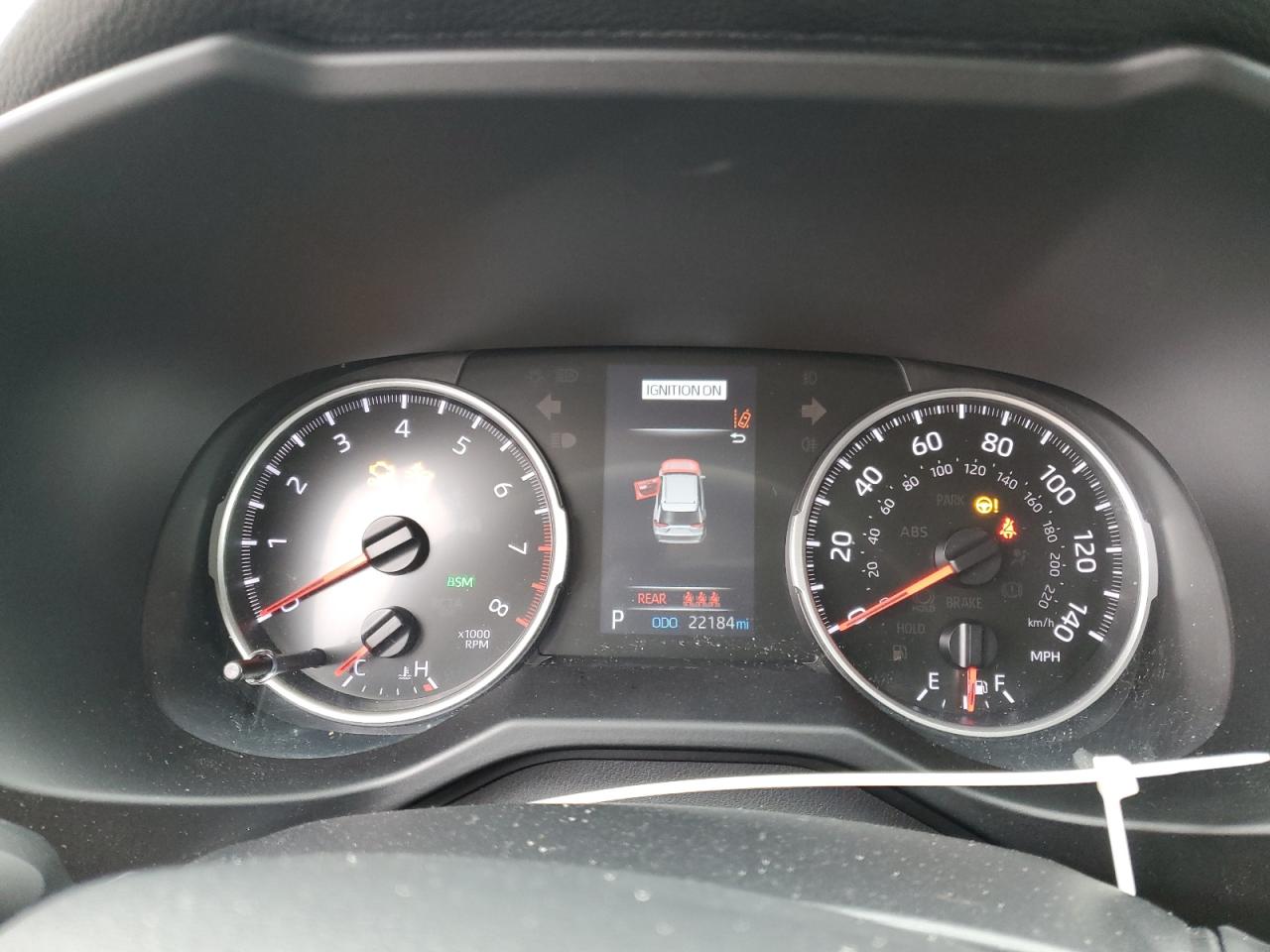 2022 TOYOTA RAV4 XLE PREMIUM VIN:2T3C1RFV0NC194616