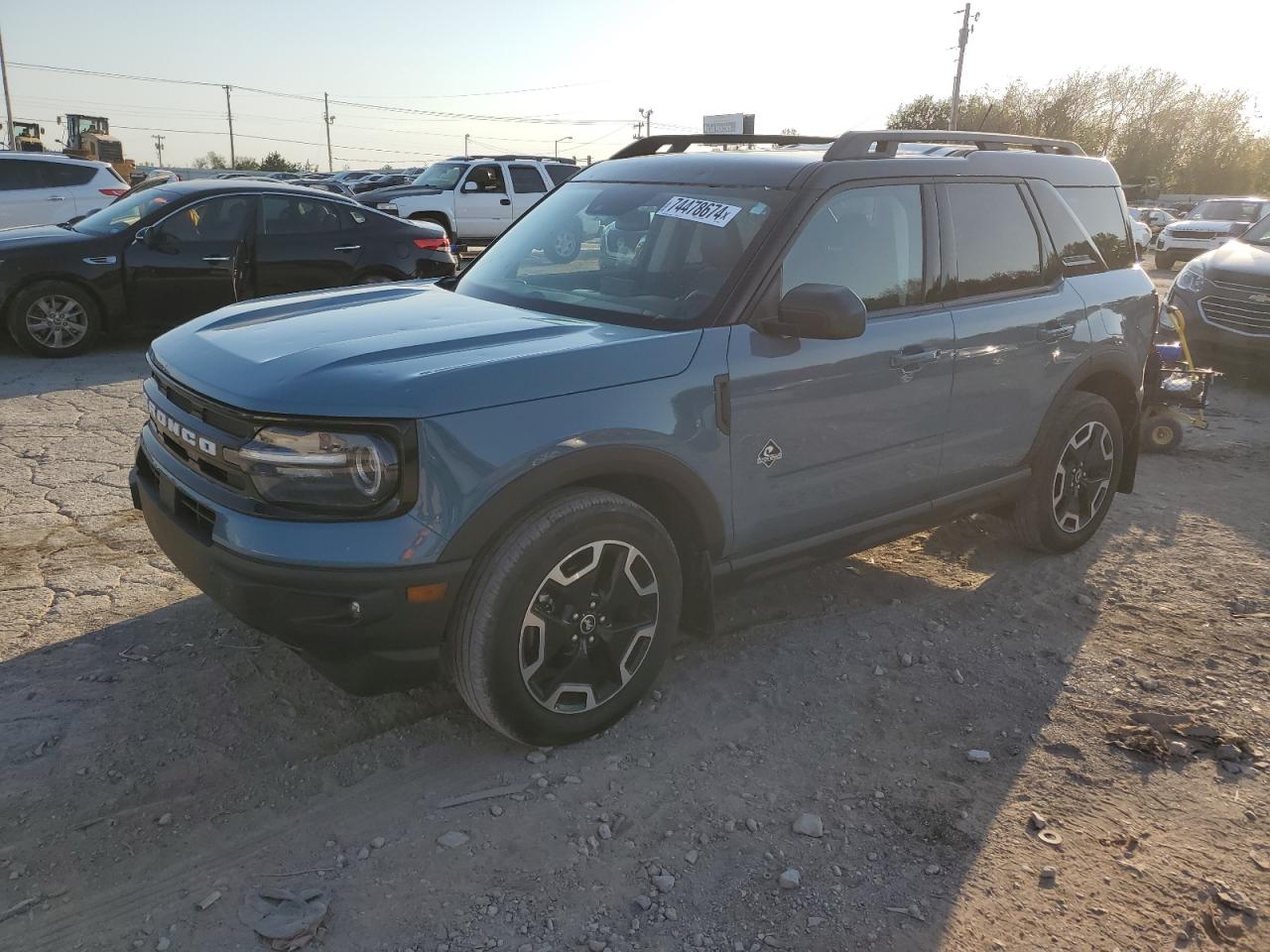 2022 FORD BRONCO SPORT OUTER BANKS VIN:3FMCR9C69NRD19410