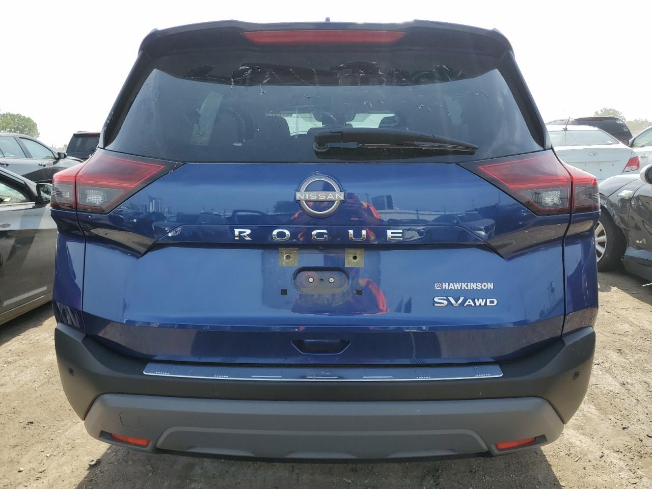 2022 NISSAN ROGUE SV VIN:JN8BT3BB7NW338603