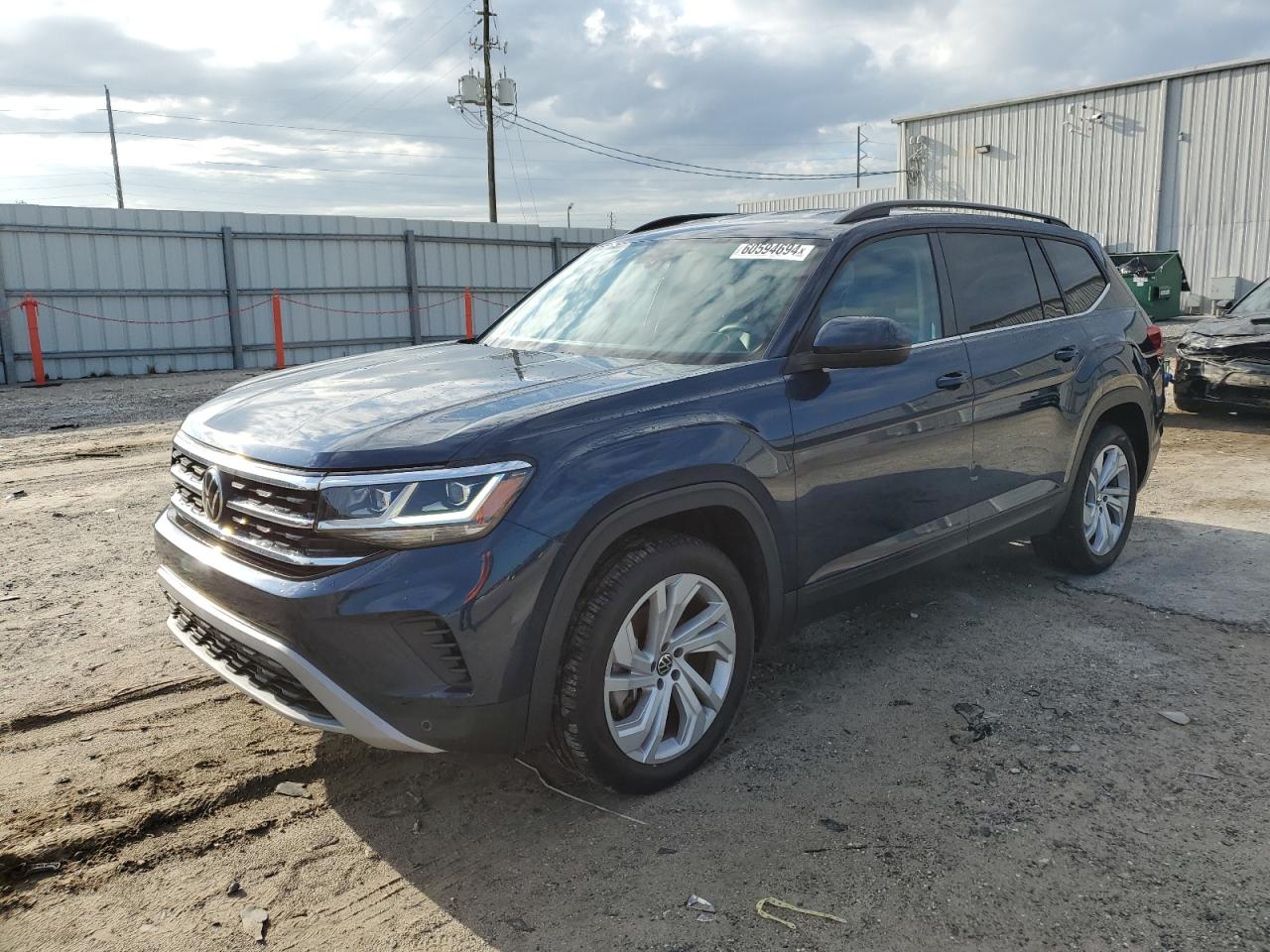 2022 VOLKSWAGEN ATLAS SE VIN:1V2WR2CA0NC507369