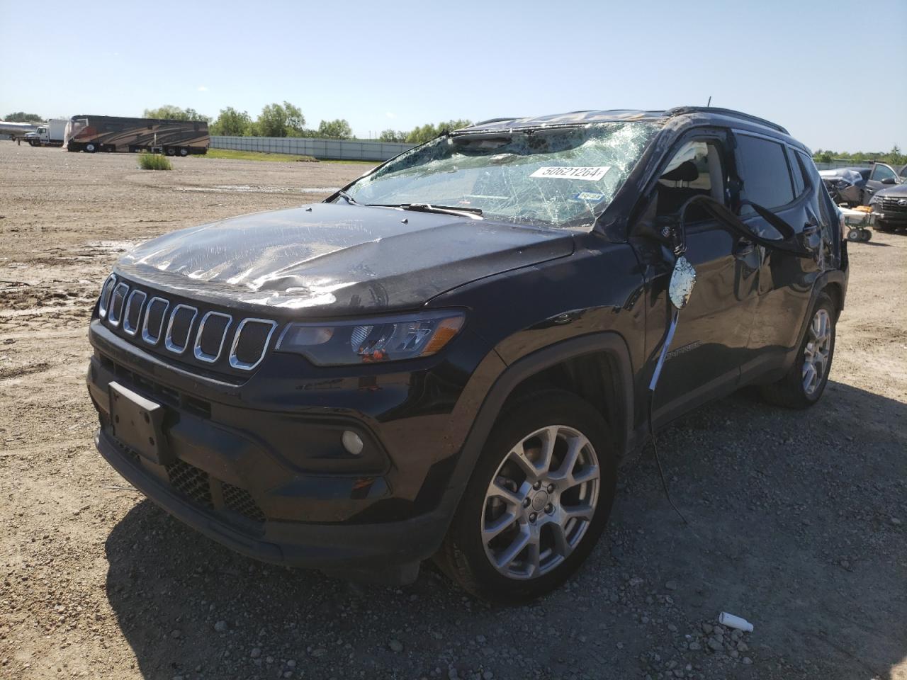 2022 JEEP COMPASS LATITUDE LUX VIN:3C4NJDFB4NT218696