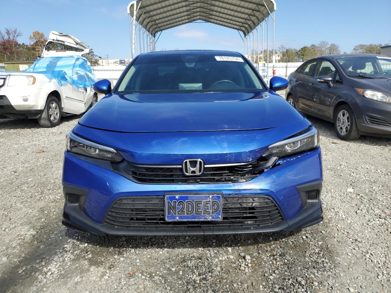 2023 HONDA CIVIC EX VIN:2HGFE1F75PH301537