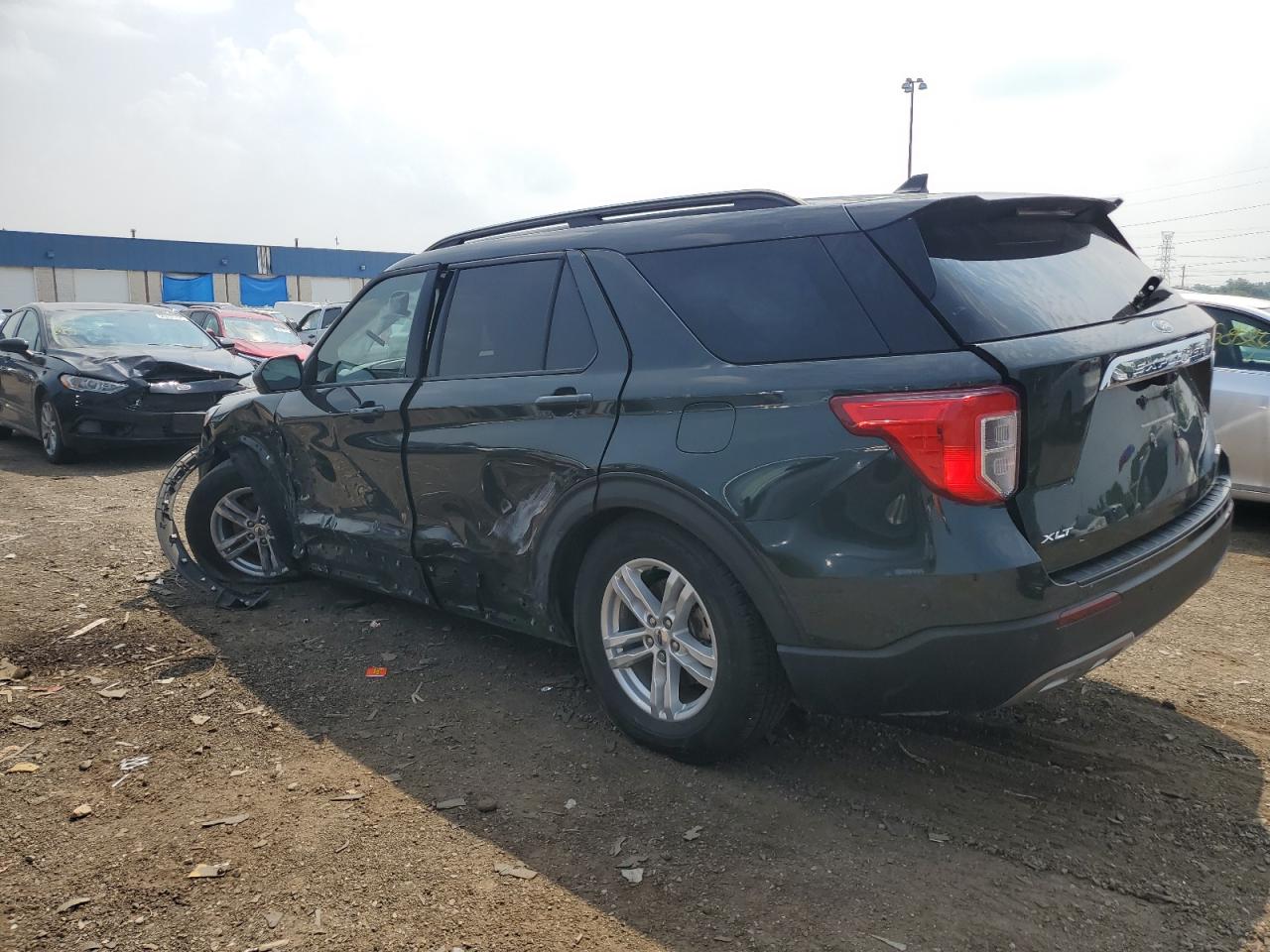 2022 FORD EXPLORER XLT VIN:1FMSK8DH1NGA64379