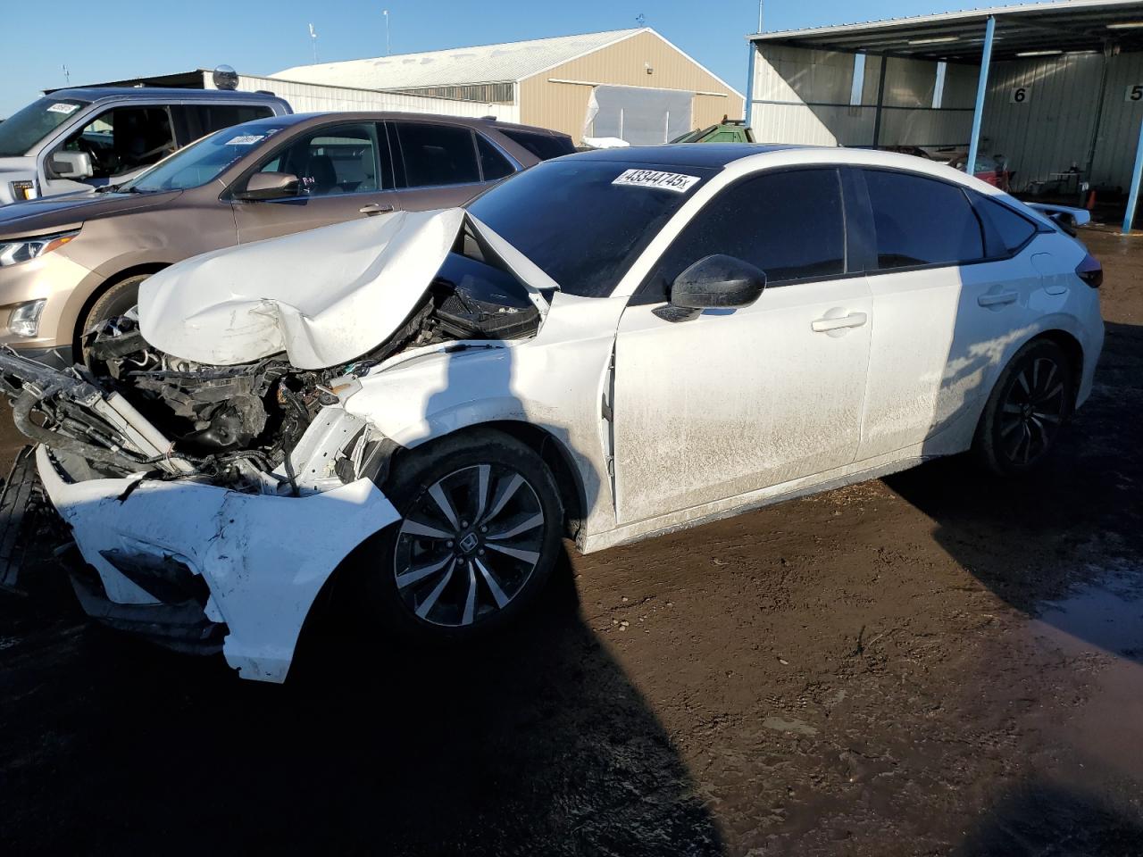 2022 HONDA CIVIC EXL VIN:19XFL1H72NE003621
