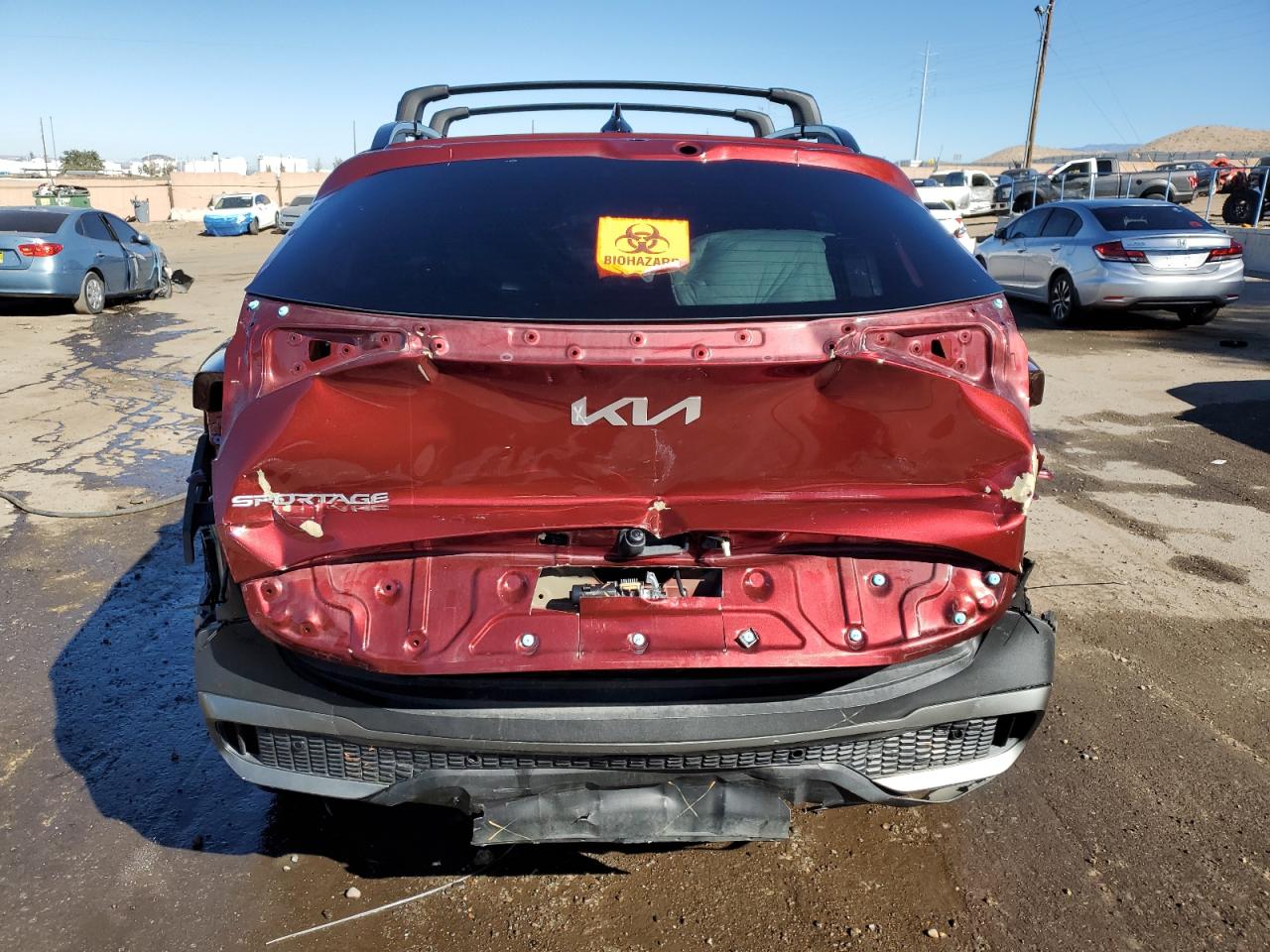 2023 KIA SPORTAGE X LINE VIN:5XYK6CAF7PG078078