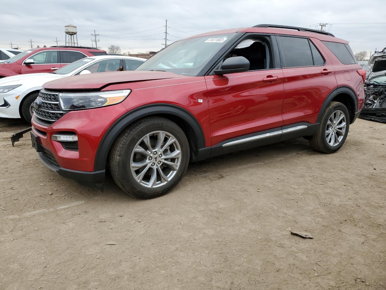 2022 FORD EXPLORER XLT VIN:1FMSK8DH4NGC48795