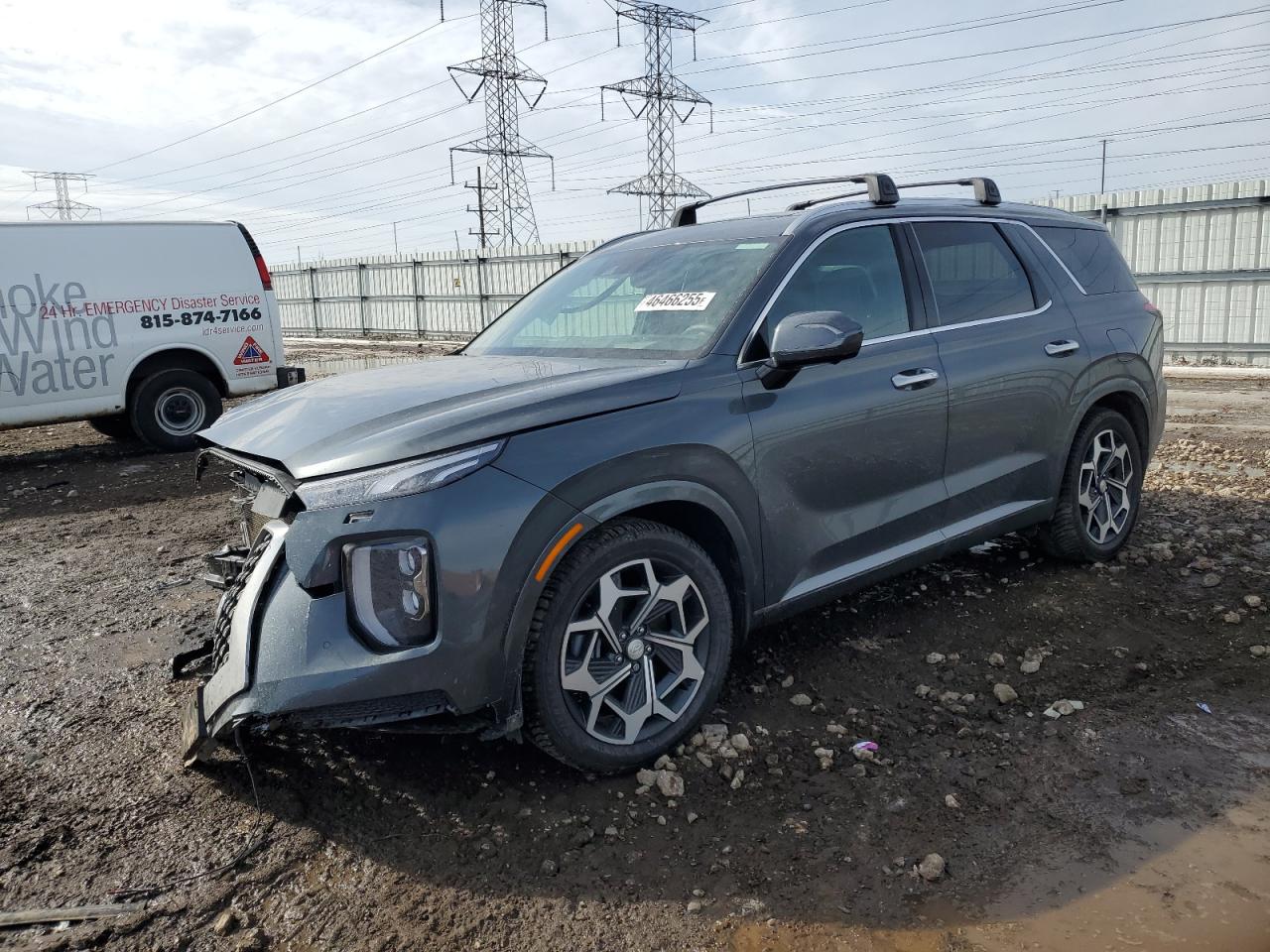 2022 HYUNDAI PALISADE CALLIGRAPHY VIN:KM8R7DHE9NU459808