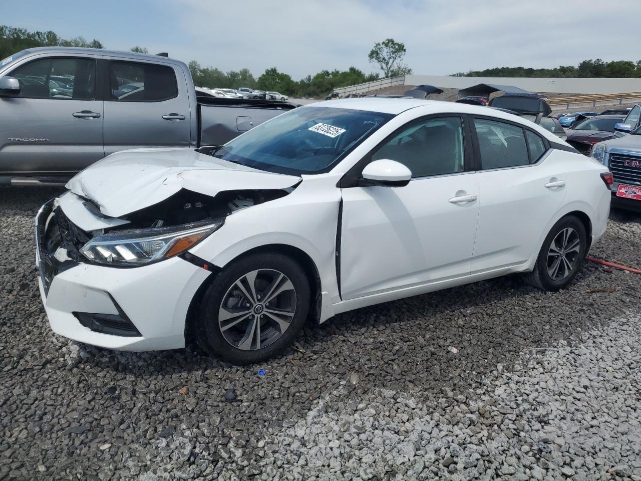 2022 NISSAN SENTRA SV VIN:3N1AB8CV6NY235328