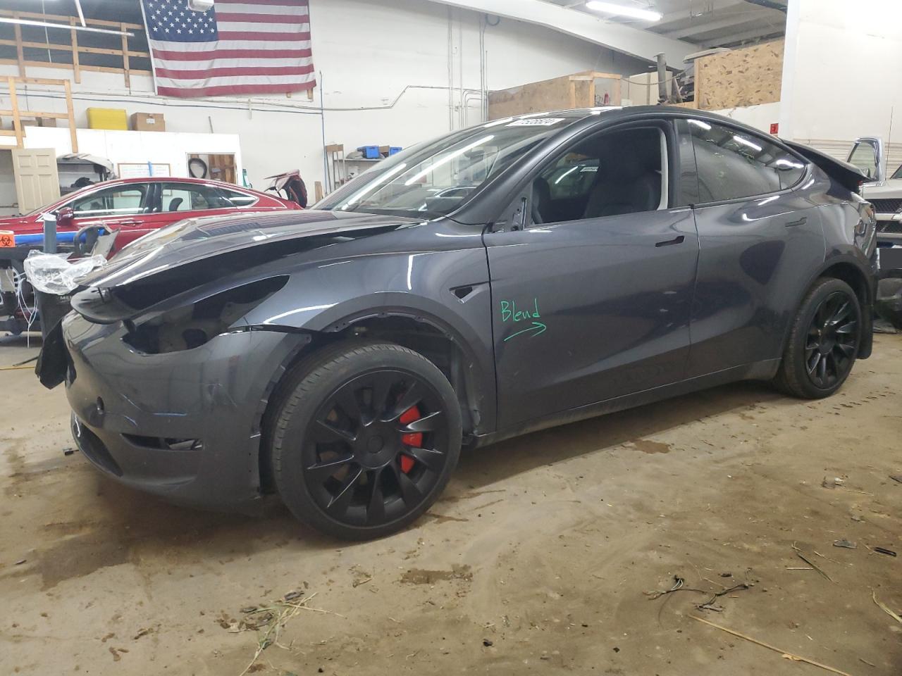 2023 TESLA MODEL Y  VIN:7SAYGDEE6PF831883