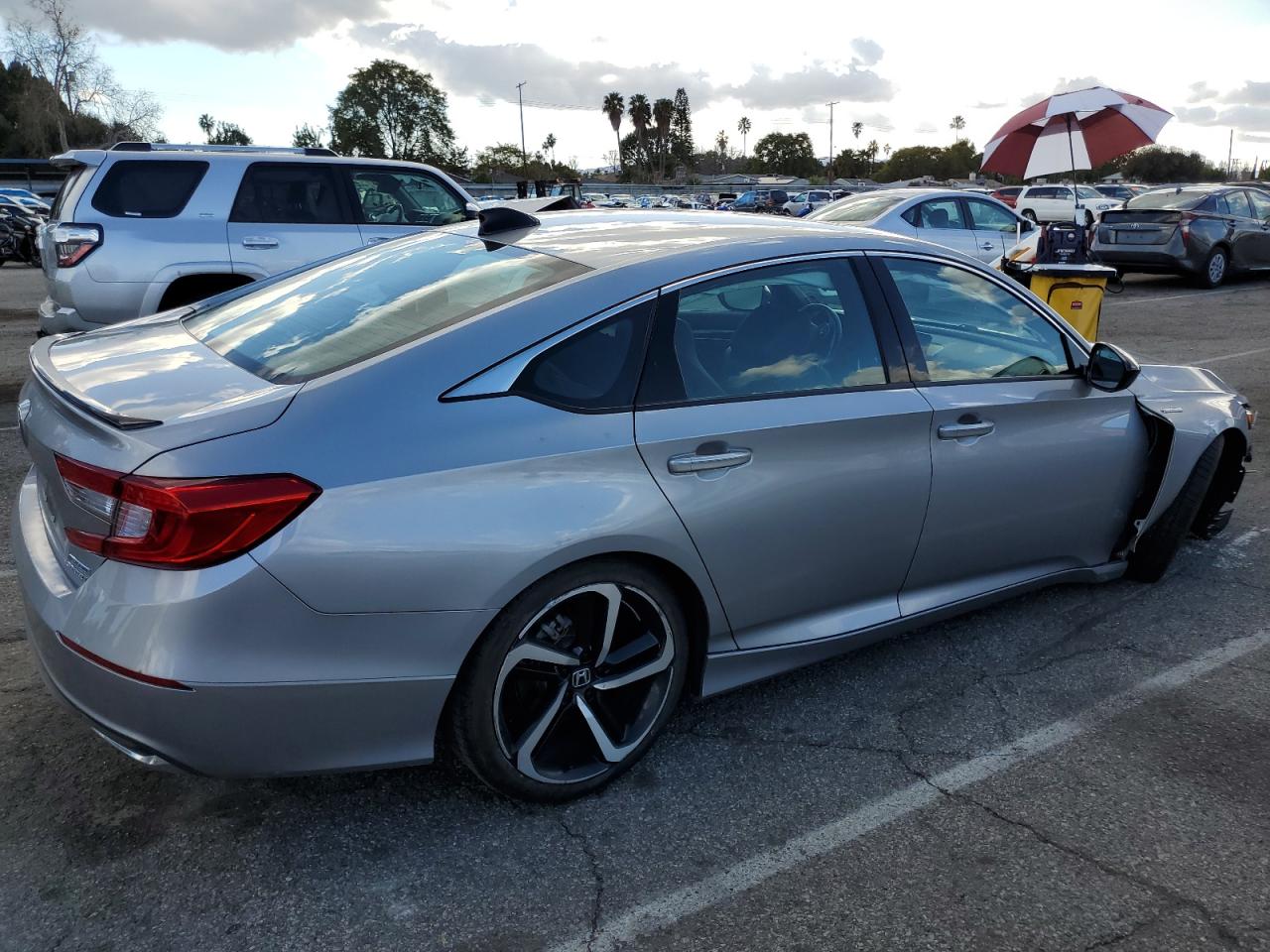 2022 HONDA ACCORD HYBRID SPORT VIN:1HGCV3F2XNA022227