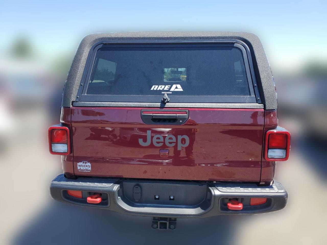 2022 JEEP GLADIATOR RUBICON VIN:1C6JJTBG8NL110496