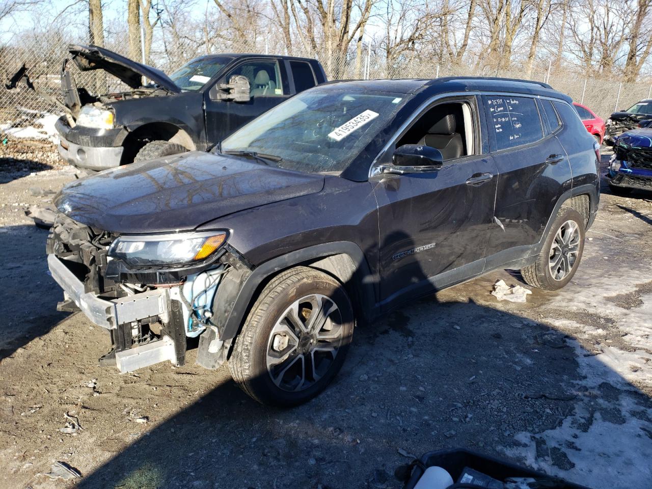 2022 JEEP COMPASS LIMITED VIN:3C4NJDCB8NT146292