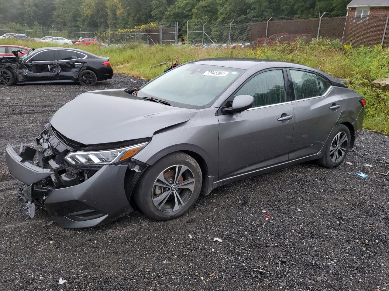2022 NISSAN SENTRA SV VIN:3N1AB8CVXNY297007