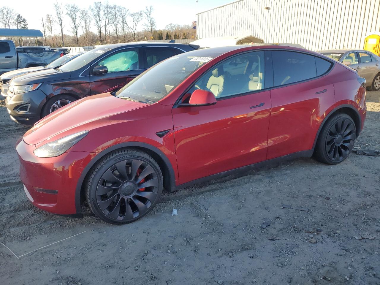 2022 TESLA MODEL Y  VIN:7SAYGDEF2NF323142