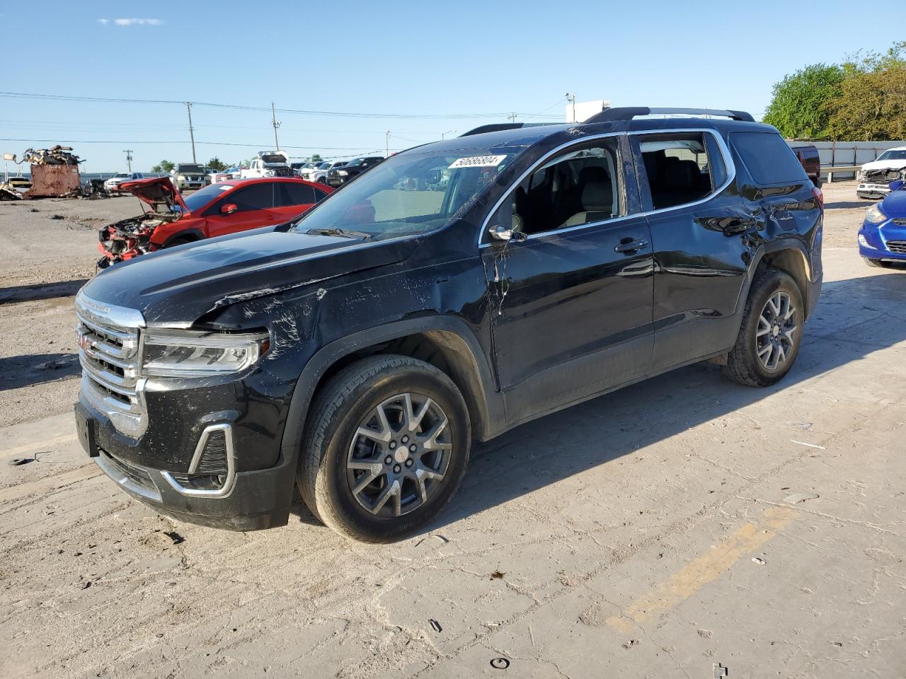 2022 GMC ACADIA SLT VIN:1GKKNML45NZ169146