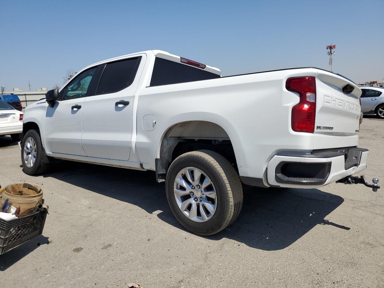 2022 CHEVROLET SILVERADO C1500 CUSTOM VIN:3GCPABEK4NG512591