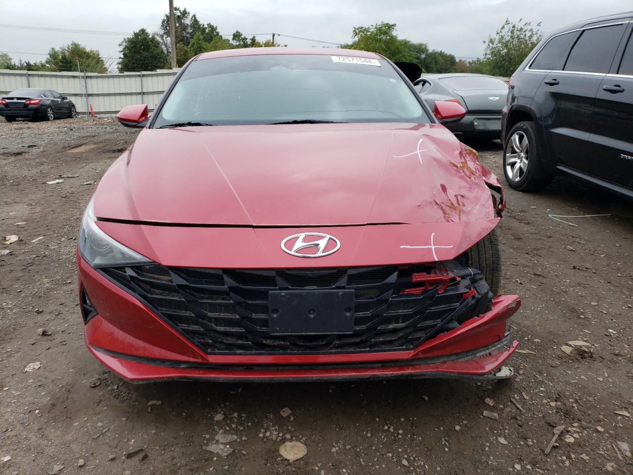 2022 HYUNDAI ELANTRA SEL VIN:KMHLM4AG1NU343433