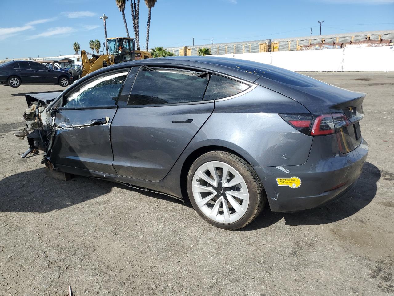 2022 TESLA MODEL 3  VIN:5YJ3E1EB5NF253600