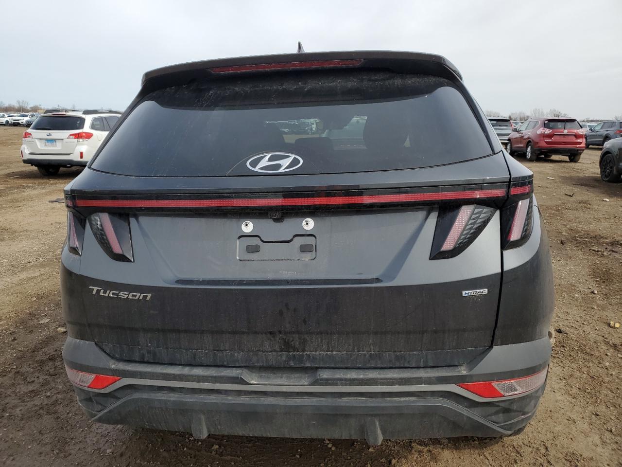 2022 HYUNDAI TUCSON SEL VIN:5NMJBCAE3NH158334