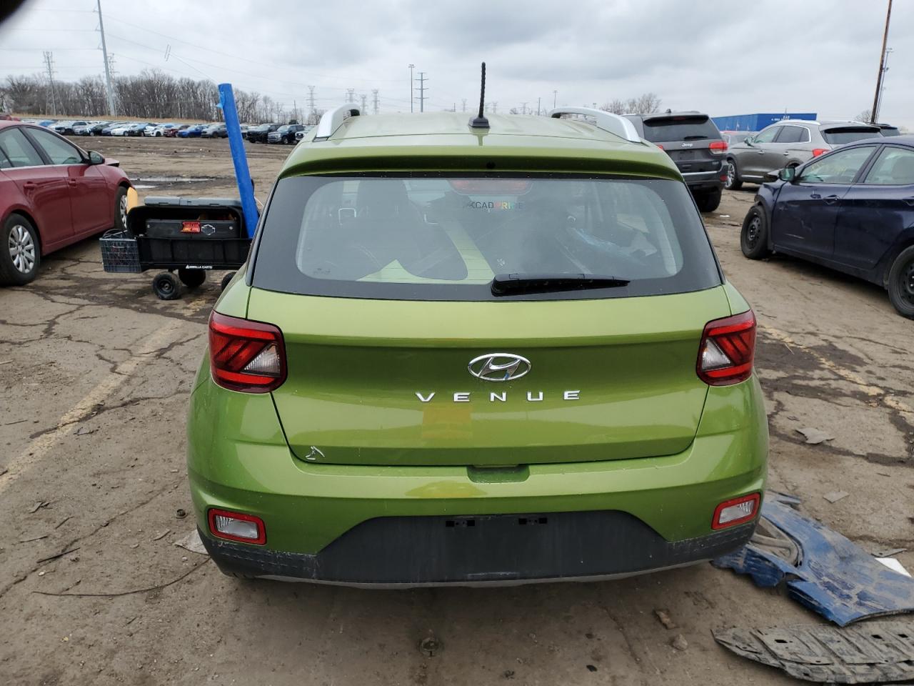 2024 HYUNDAI VENUE SEL VIN:KMHRC8A39RU318724