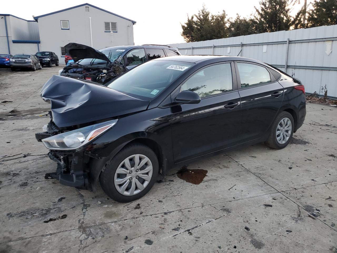 2022 HYUNDAI ACCENT SE VIN:3KPC24A61NE166754