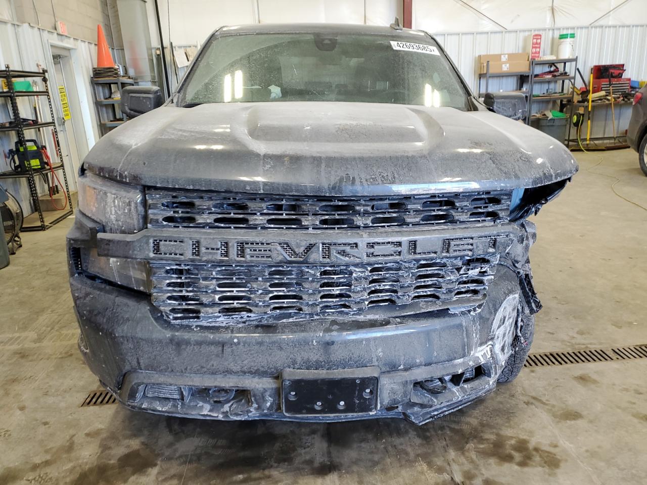 2022 CHEVROLET SILVERADO LTD K1500 CUSTOM VIN:1GCPYBEK4NZ111604