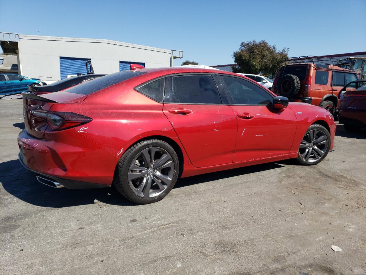 2022 ACURA TLX TECH A VIN:19UUB5F59NA000108