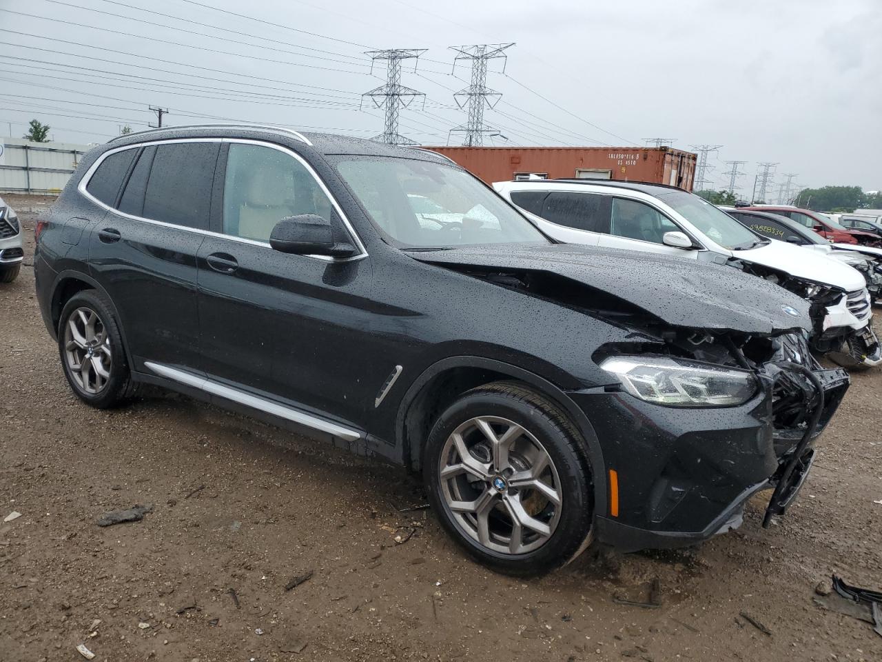 2022 BMW X3 XDRIVE30I VIN:WBX57DP08NN161871