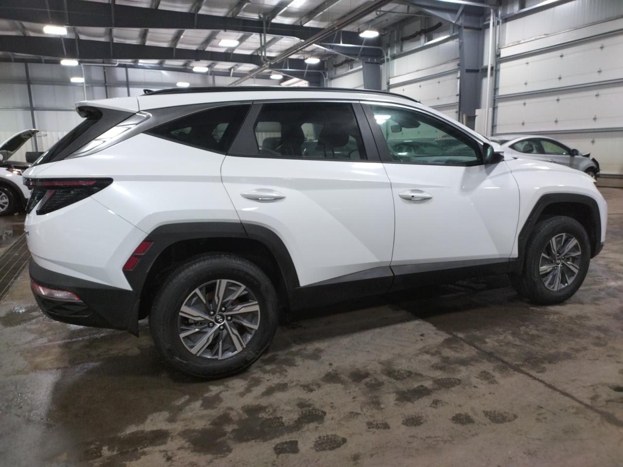 2022 HYUNDAI TUCSON BLUE VIN:KM8JBCA13NU072510