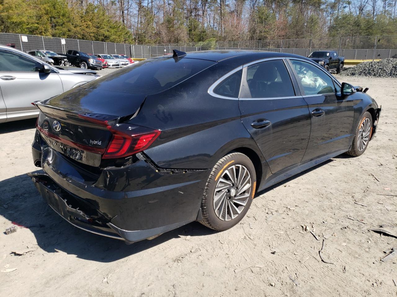 2022 HYUNDAI SONATA HYBRID VIN:KMHL34JJ4NA052389