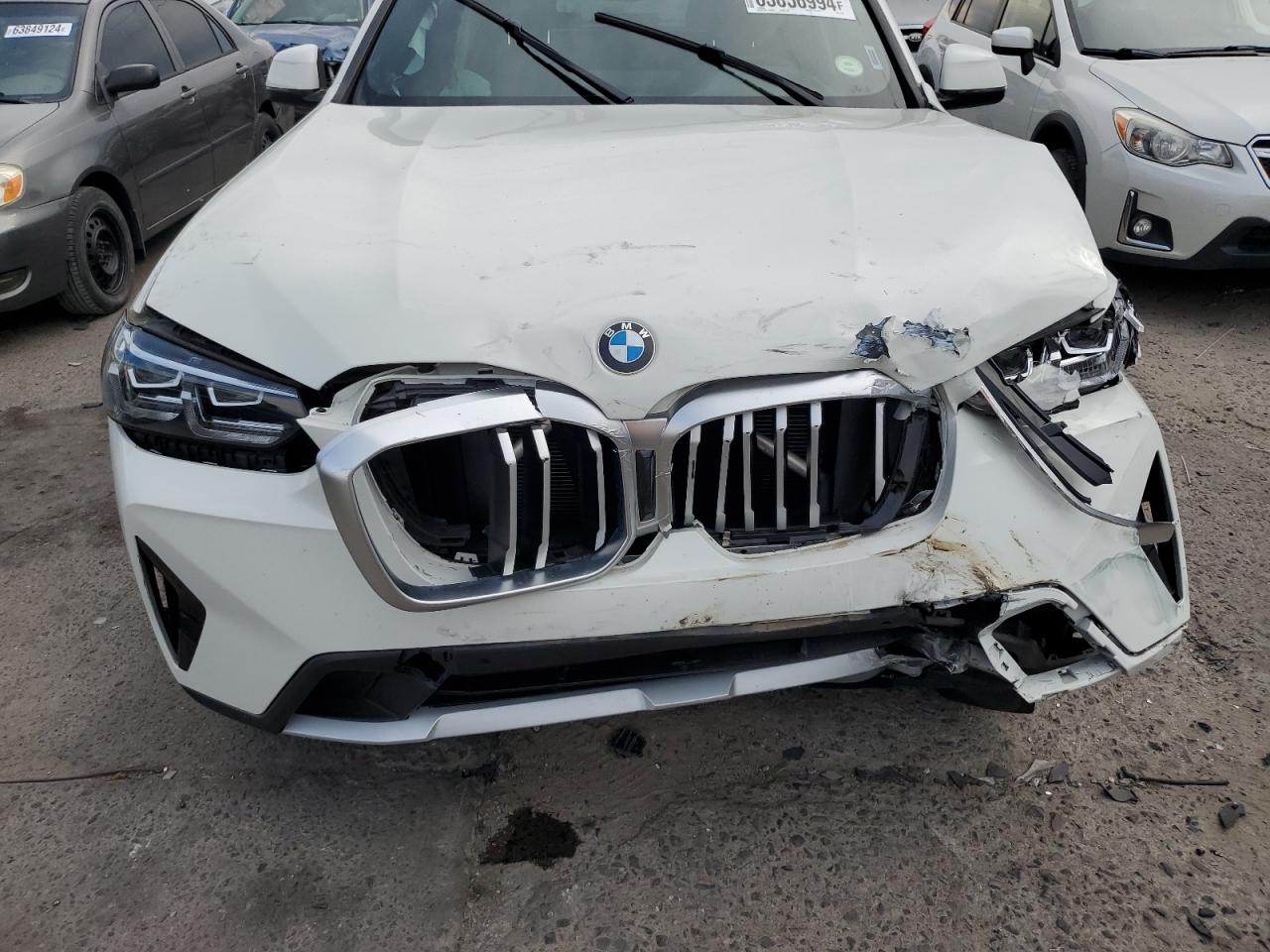 2022 BMW X3 XDRIVE30I VIN:WBX57DP00NN172122