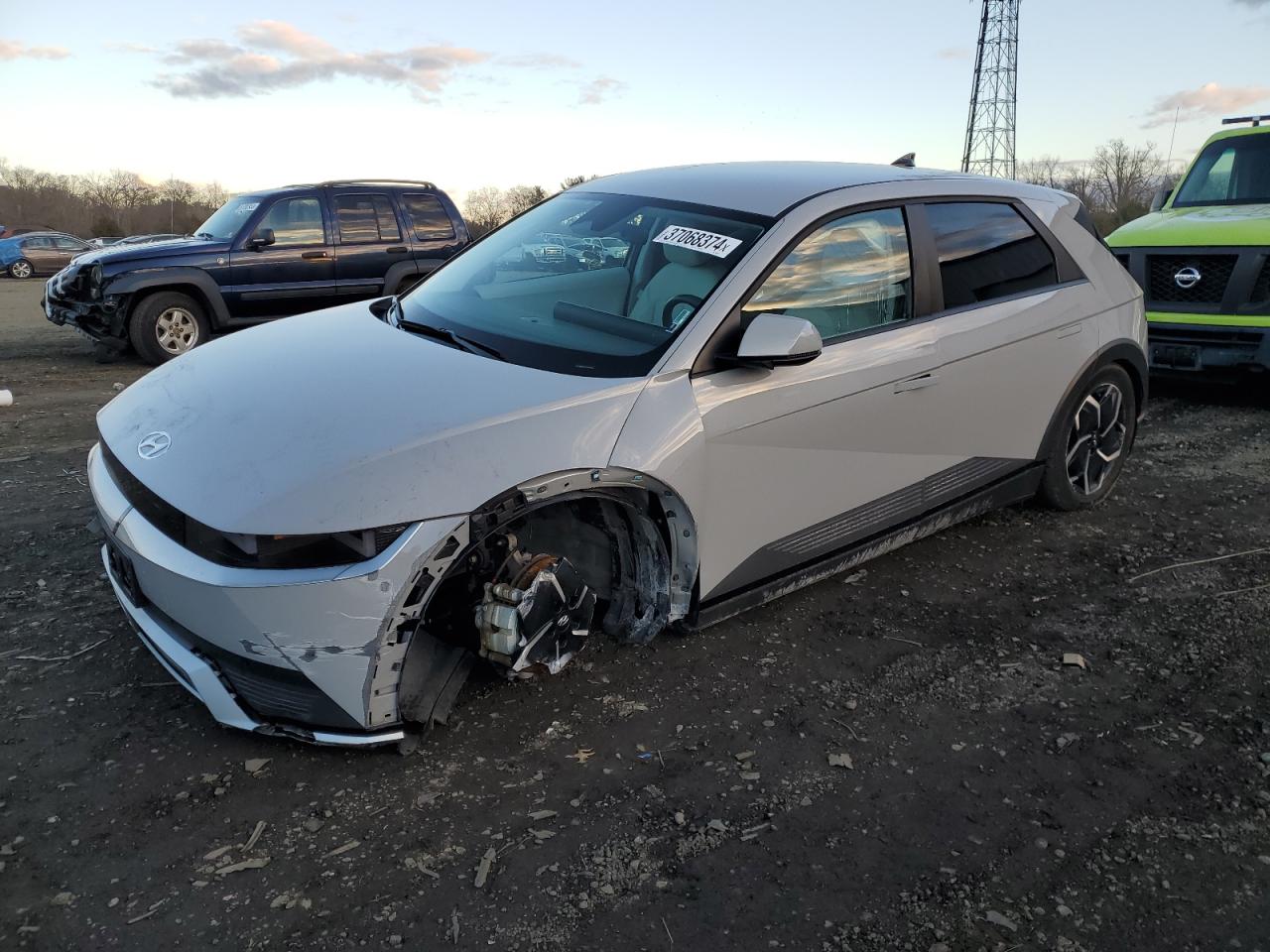 2022 HYUNDAI IONIQ 5 SEL VIN:KM8KNDAF7NU084057