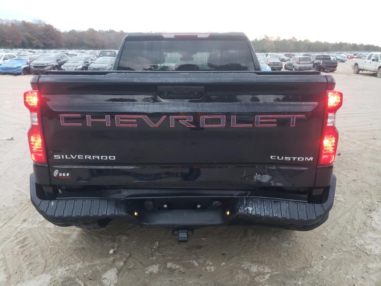 2022 CHEVROLET SILVERADO K1500 CUSTOM VIN:1GCPDBEK0NZ641306