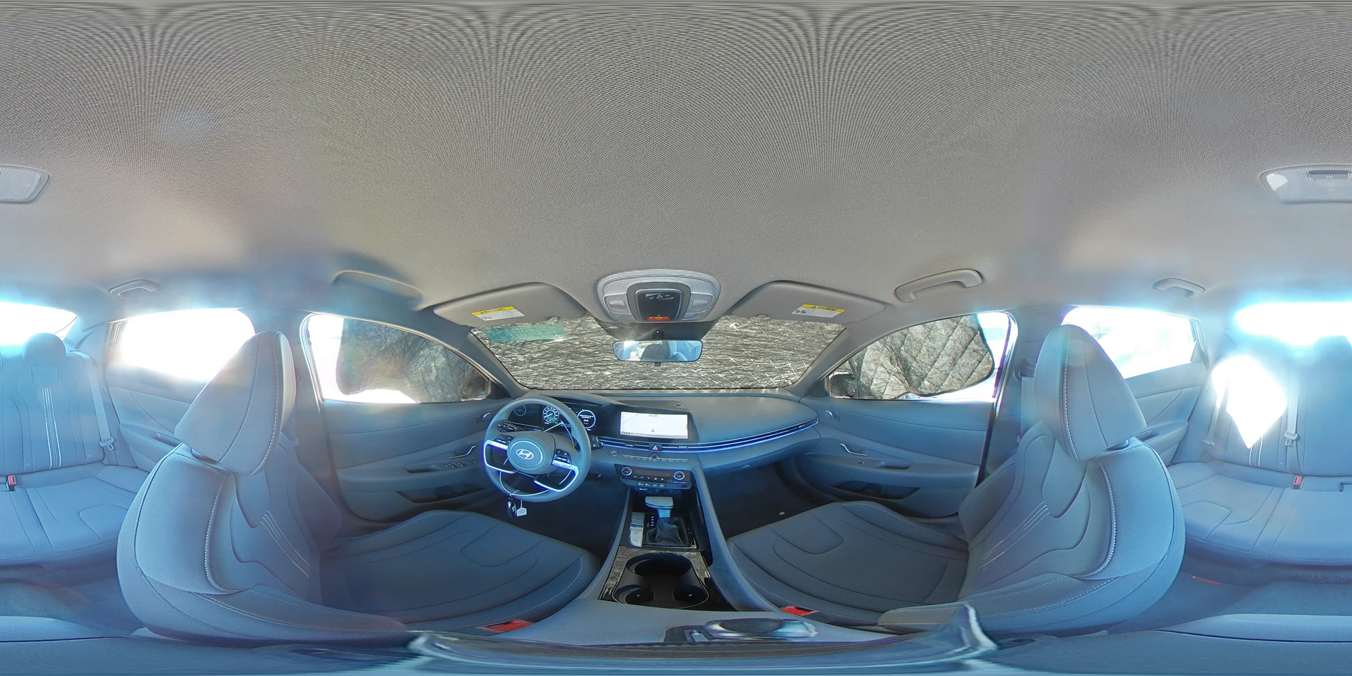 2024 HYUNDAI ELANTRA BLUE VIN:KMHLM4DJ6RU115182