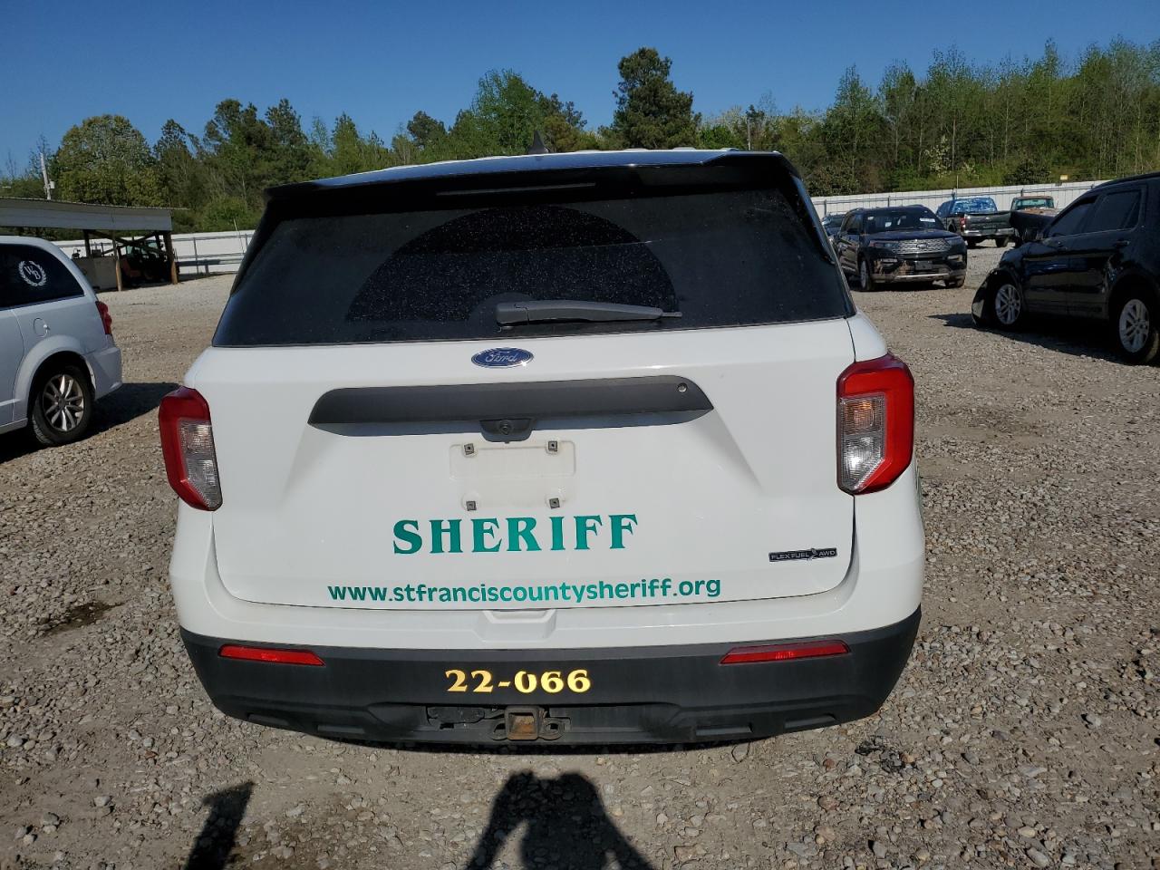 2022 FORD EXPLORER POLICE INTERCEPTOR VIN:1FM5K8AB3NGA49248