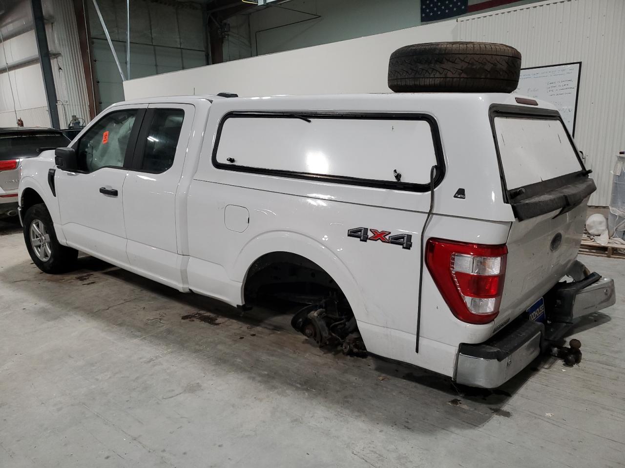 2022 FORD F150 SUPER CAB VIN:1FTFX1E55NKD39753