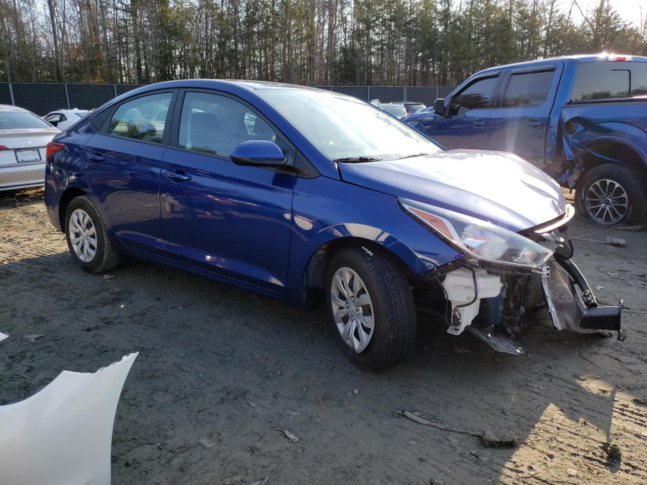 2022 HYUNDAI ACCENT SE VIN:3KPC24A62NE158775