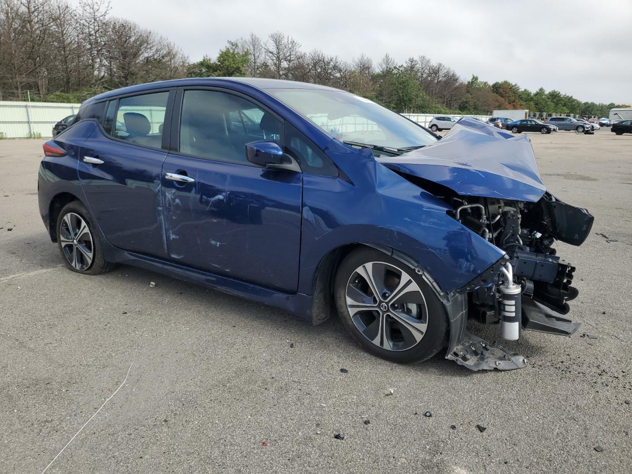 2022 NISSAN LEAF SV VIN:1N4AZ1CV9NC555130