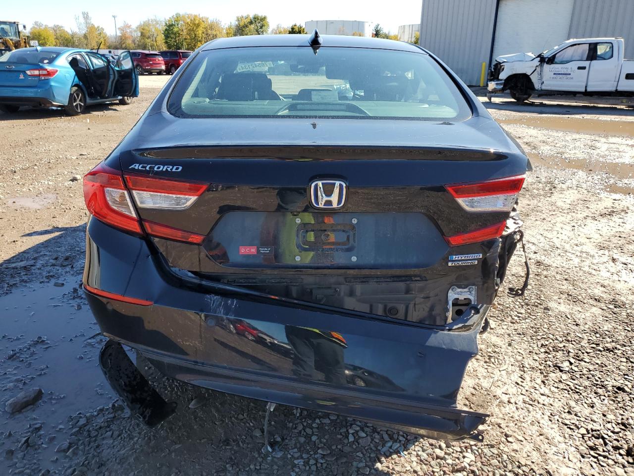 2022 HONDA ACCORD TOURING HYBRID VIN:1HGCV3F91NA002008