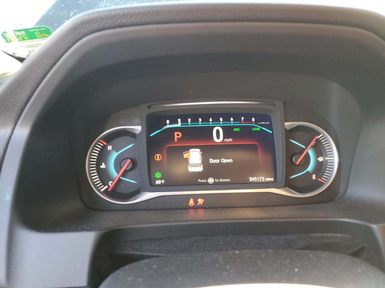 2022 HONDA PILOT TOURING VIN:5FNYF5H61NB029832